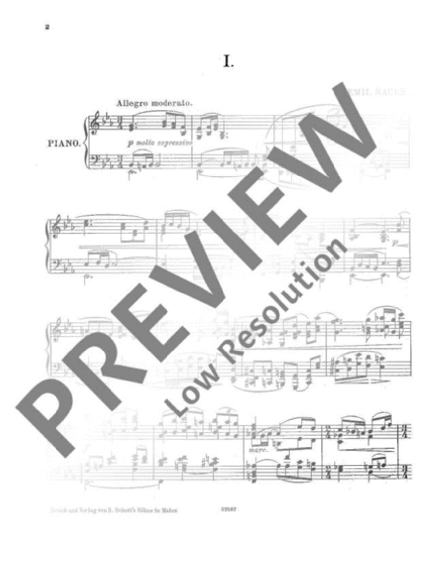 Sonata No. 2 F Major Piano Solo scores gallery preview page 5