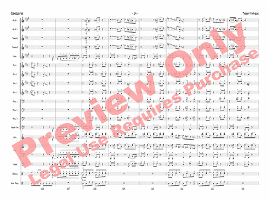 Tweet Fatigue Tweet Fatigue Jazz Ensemble scores gallery preview page 37