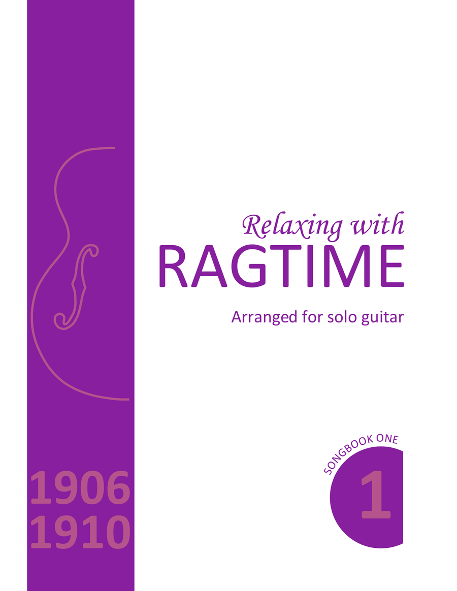 Relaxing with Ragtime Songbook, Volume 1 Guitar Tablature scores gallery preview page 1
