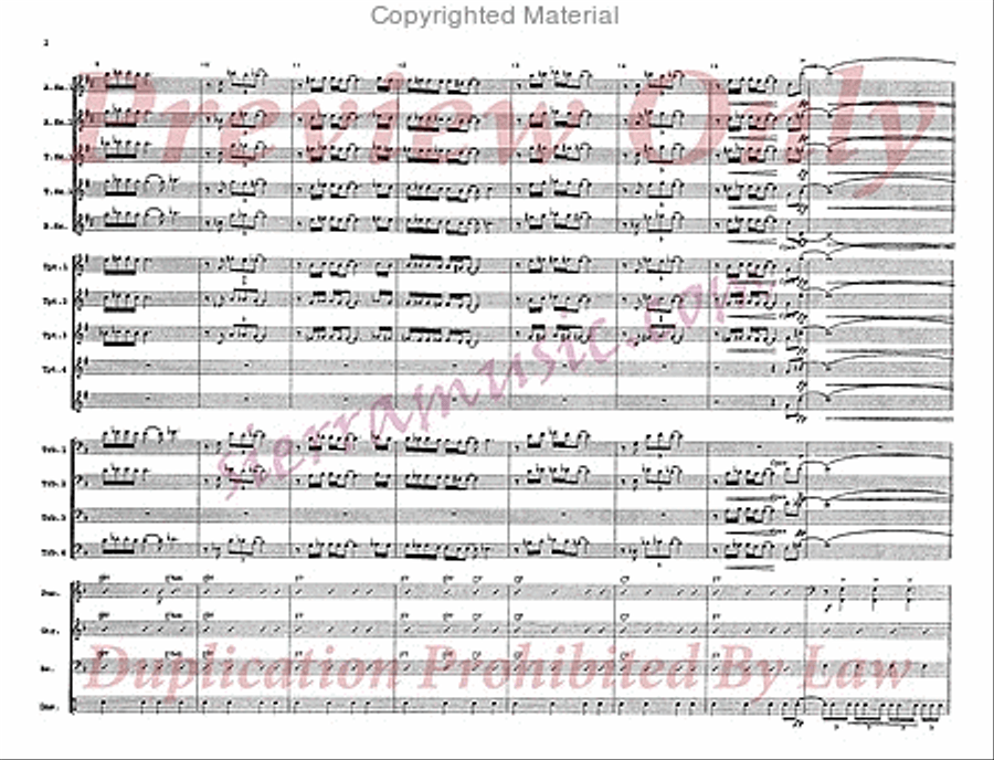 Swee' Pea Big Band scores gallery preview page 3