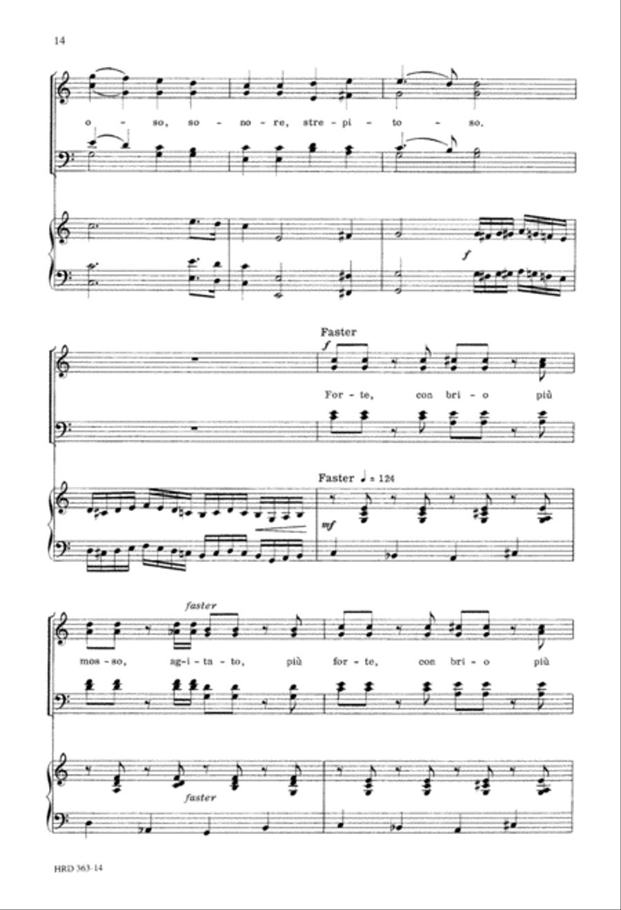 Musical Risotto Musical Risotto 4-Part scores gallery preview page 15