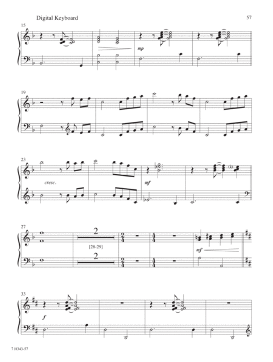 My Redeemer Piano Solo scores gallery preview page 33
