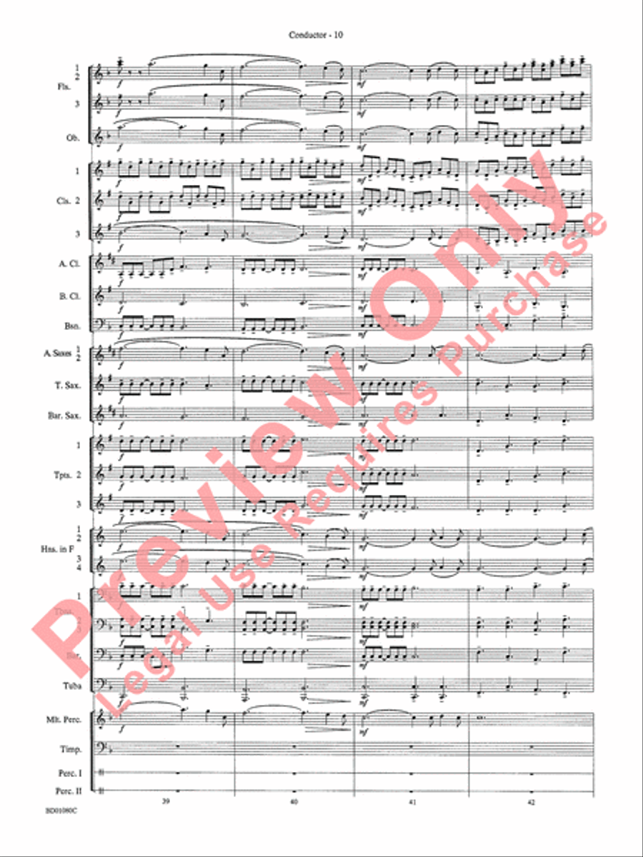 O Holy Night O Holy Night Concert Band scores gallery preview page 12