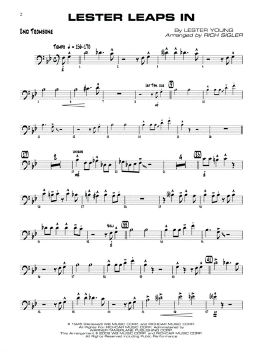 Jazz Band Collection for Jazz Ensemble Jazz Ensemble scores gallery preview page 3