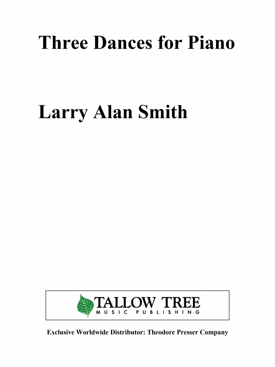 Three Dances for Piano Chamber Music scores gallery preview page 1