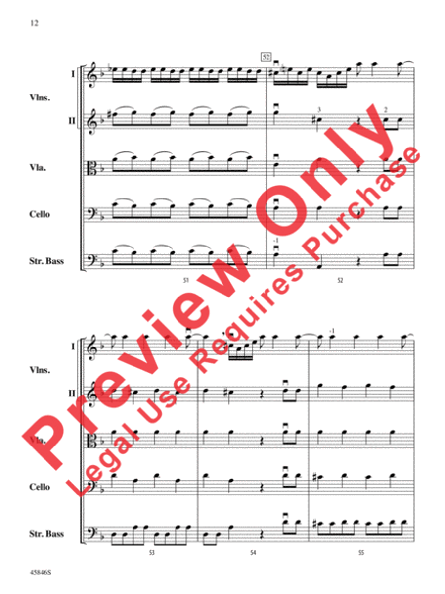 Dies Irae String Orchestra scores gallery preview page 12
