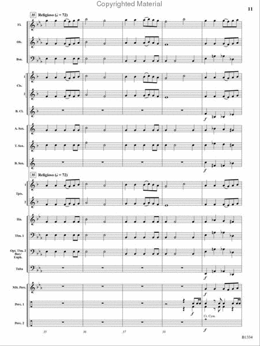 At the River At the River Concert Band scores gallery preview page 10