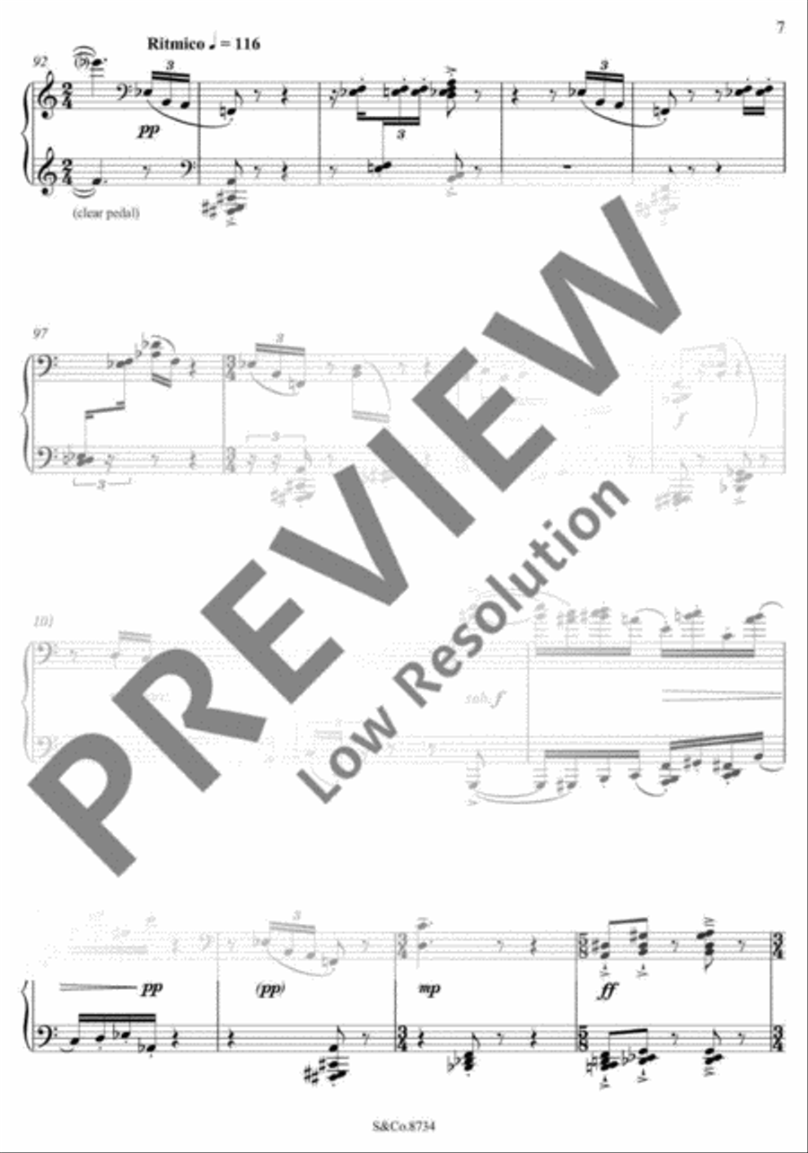 Through Magic Casements Piano Solo scores gallery preview page 10