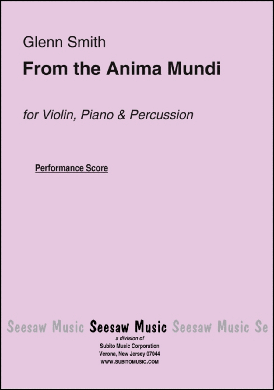 From the Anima Mundi Violin scores gallery preview page 1