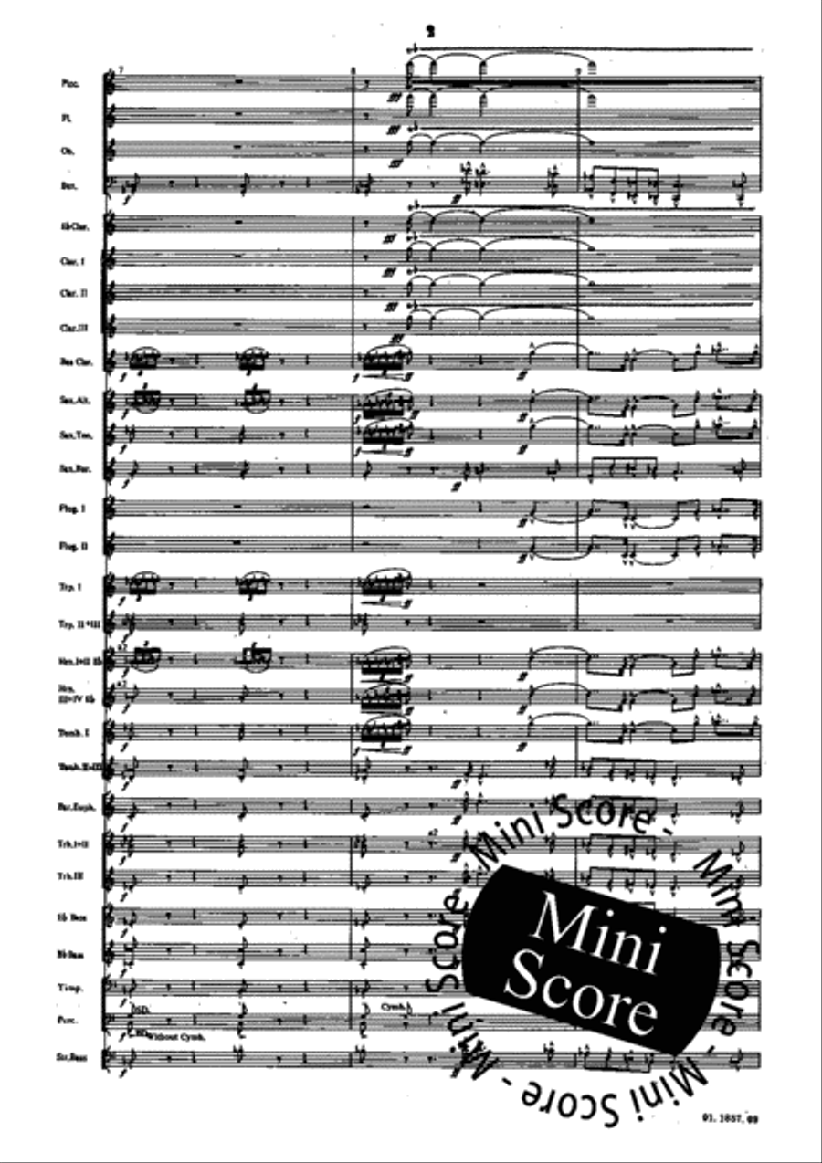 Evocazioni Evocazioni Concert Band scores gallery preview page 6