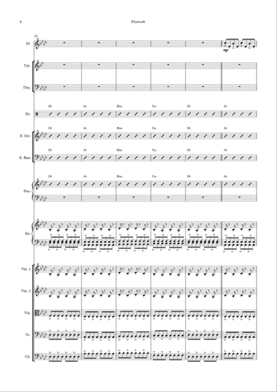 Firework Large Ensemble scores gallery preview page 4