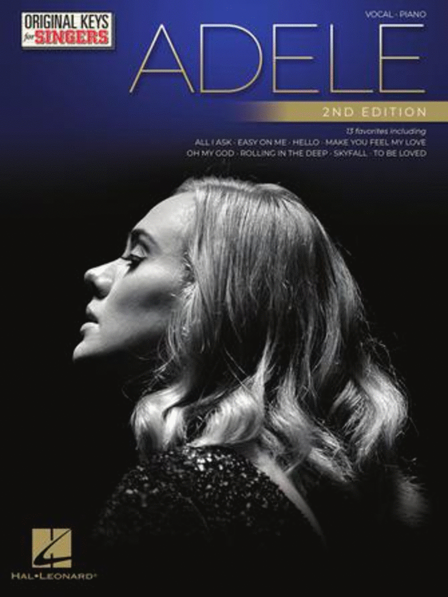 Adele – Original Keys for Singers – 2nd Edition Voice scores gallery preview page 1