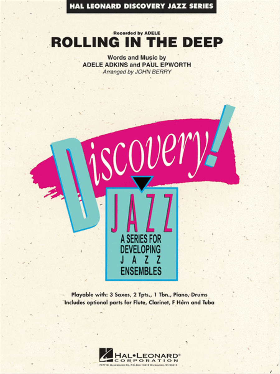 Rolling in the Deep Jazz Ensemble scores gallery preview page 1