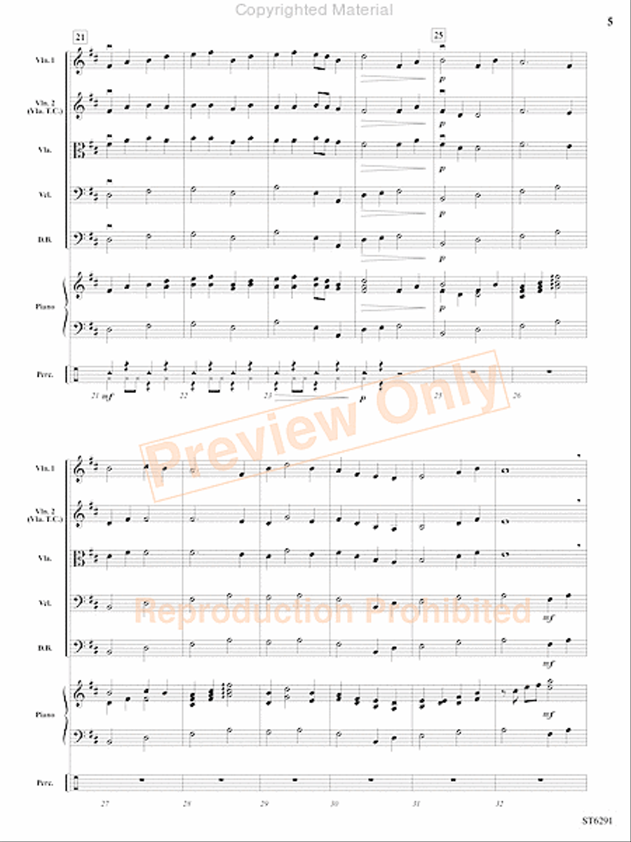 Great Times A Comin' String Orchestra scores gallery preview page 6