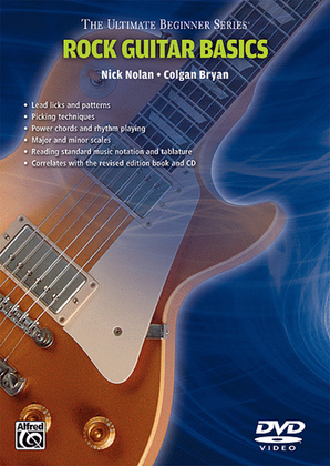 Book cover for Ultimate Beginner Series - Rock Styles - Guitar DVD