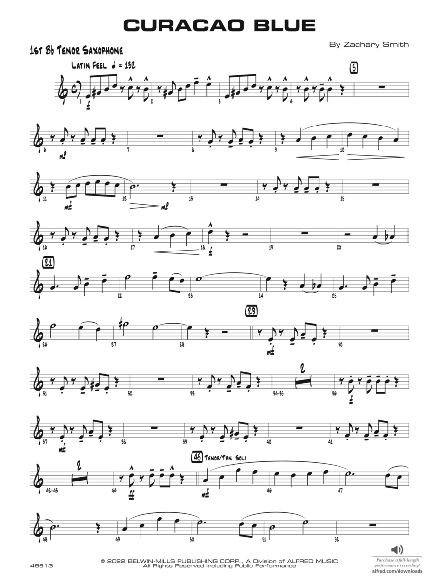Tenor sax shop jazz