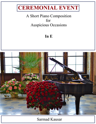 Ceremonial Event, Piano
