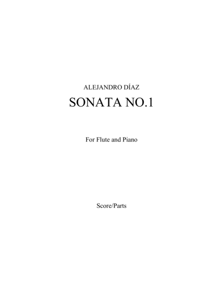 Flute Sonata No.1 image number null