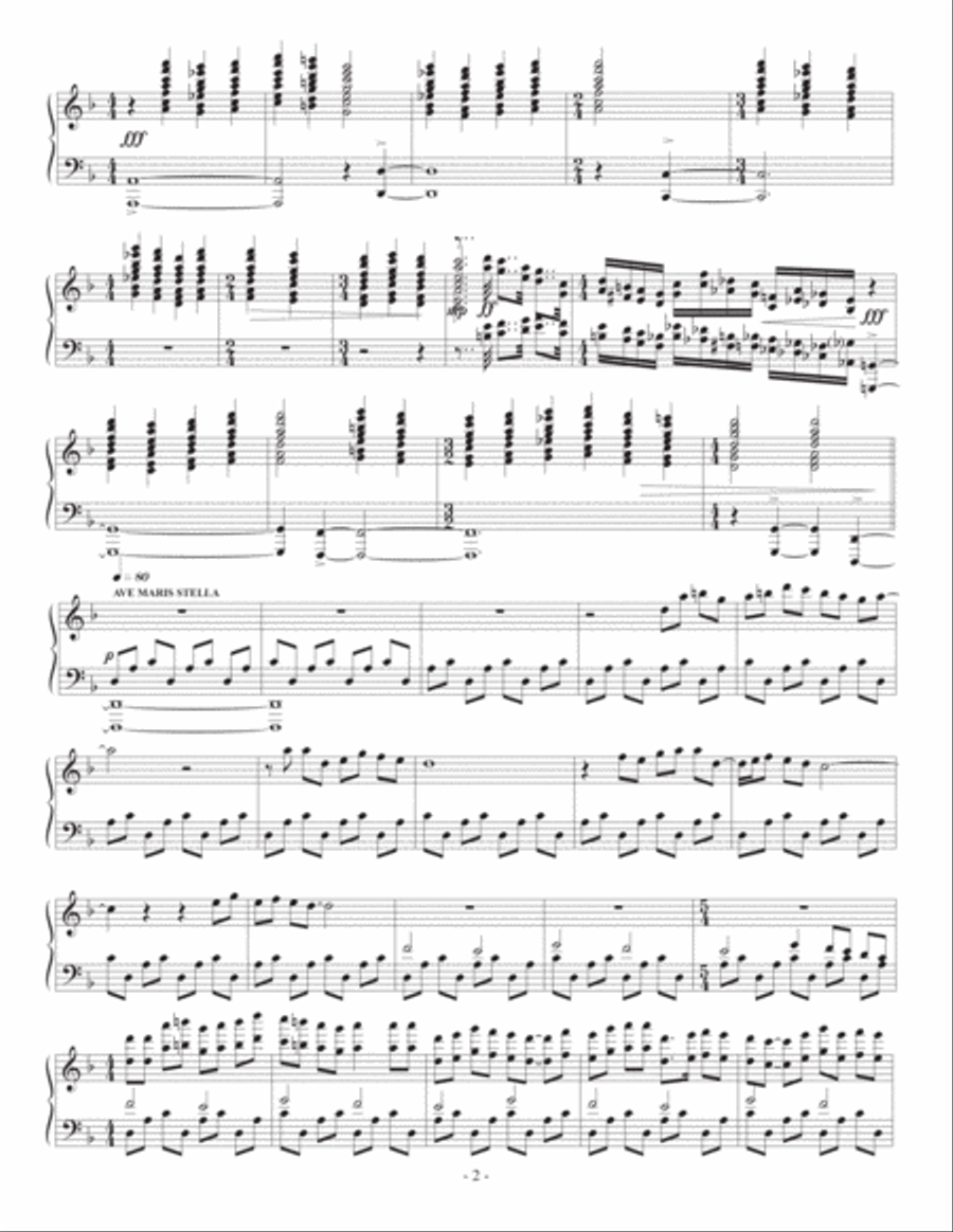Madonna Piano Solo scores gallery preview page 2