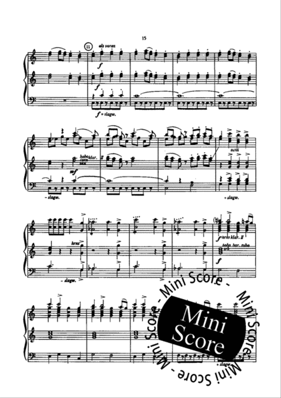 Giannina E Bernardone Concert Band scores gallery preview page 17