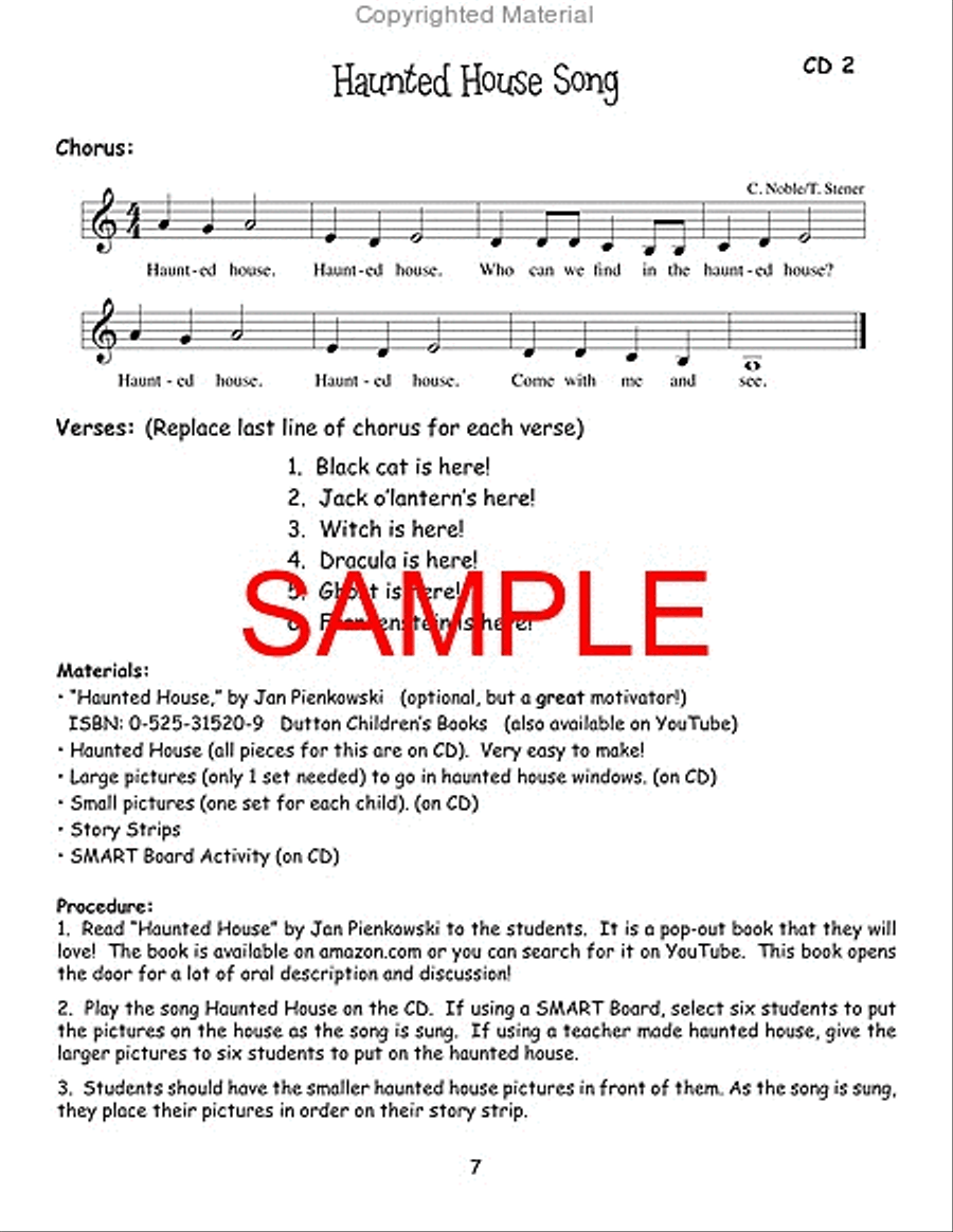 Making Music Fun for the Little Ones!, Book 2 CD scores gallery preview page 5