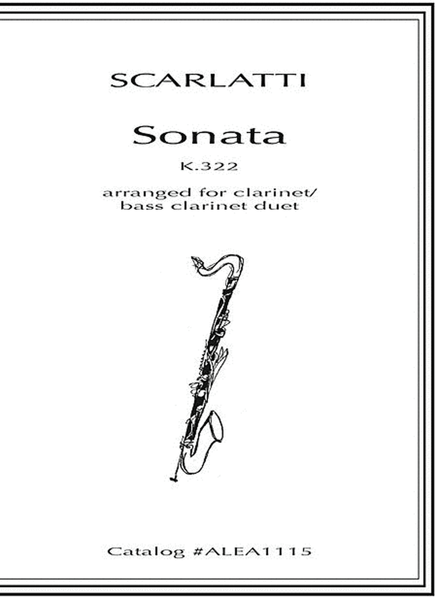 Sonata K. 322