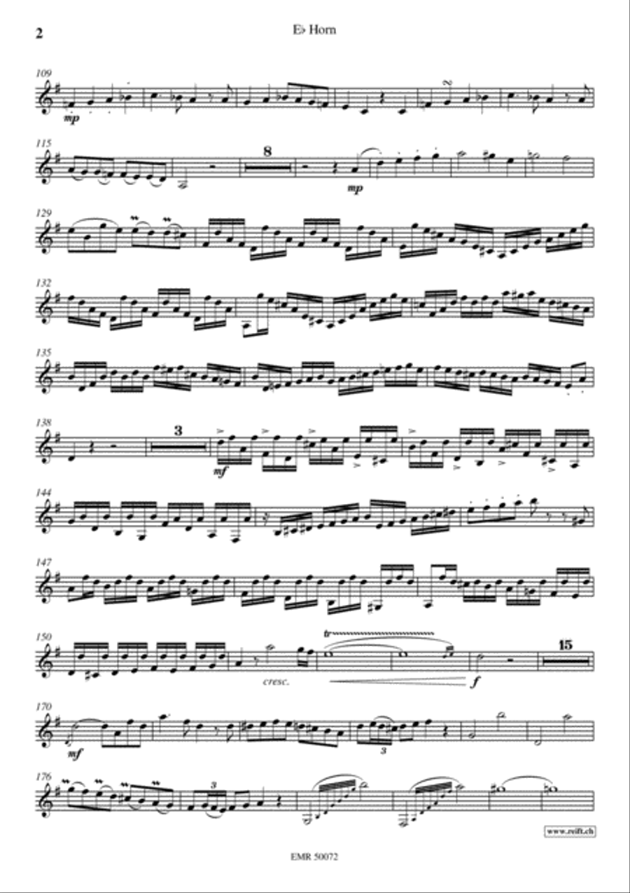 Grand Concerto Horn scores gallery preview page 3
