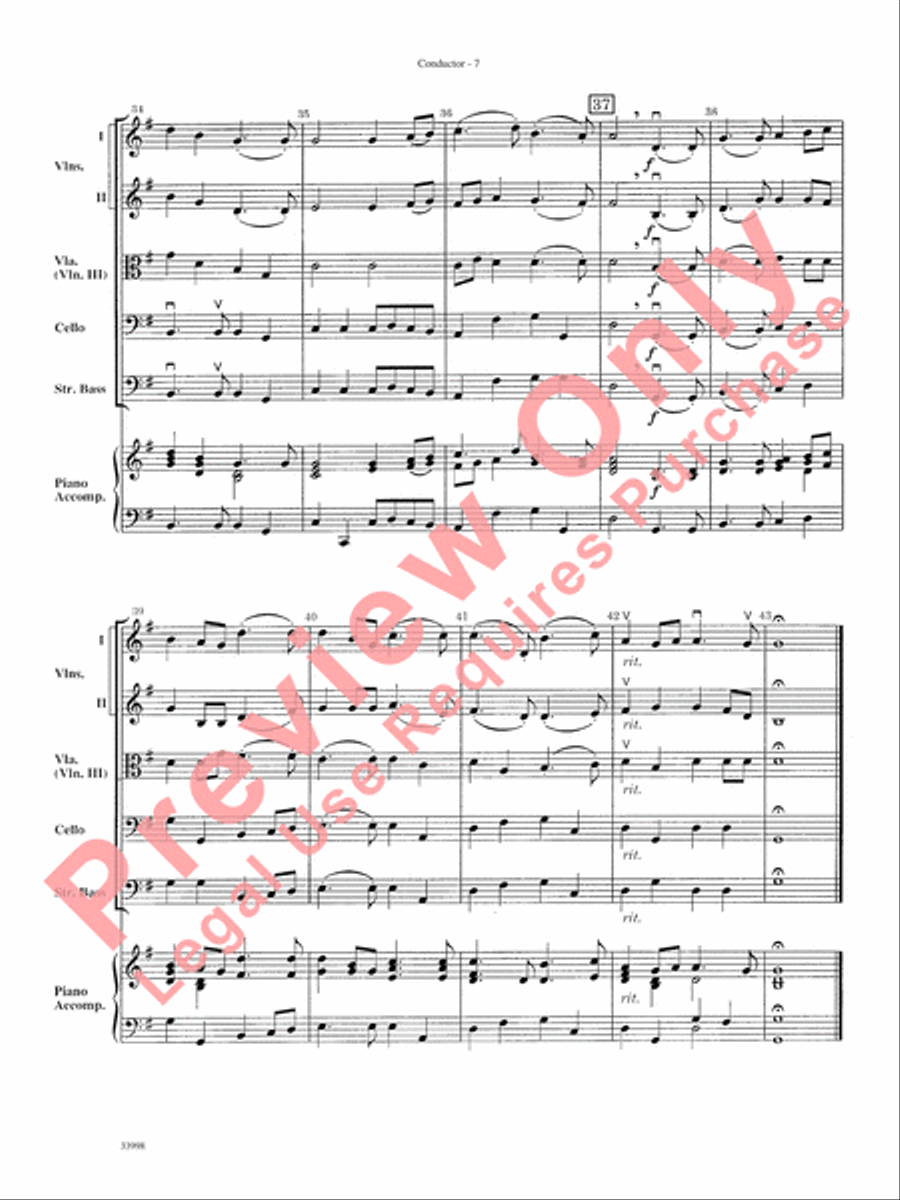 Classics for Contest String Orchestra scores gallery preview page 8