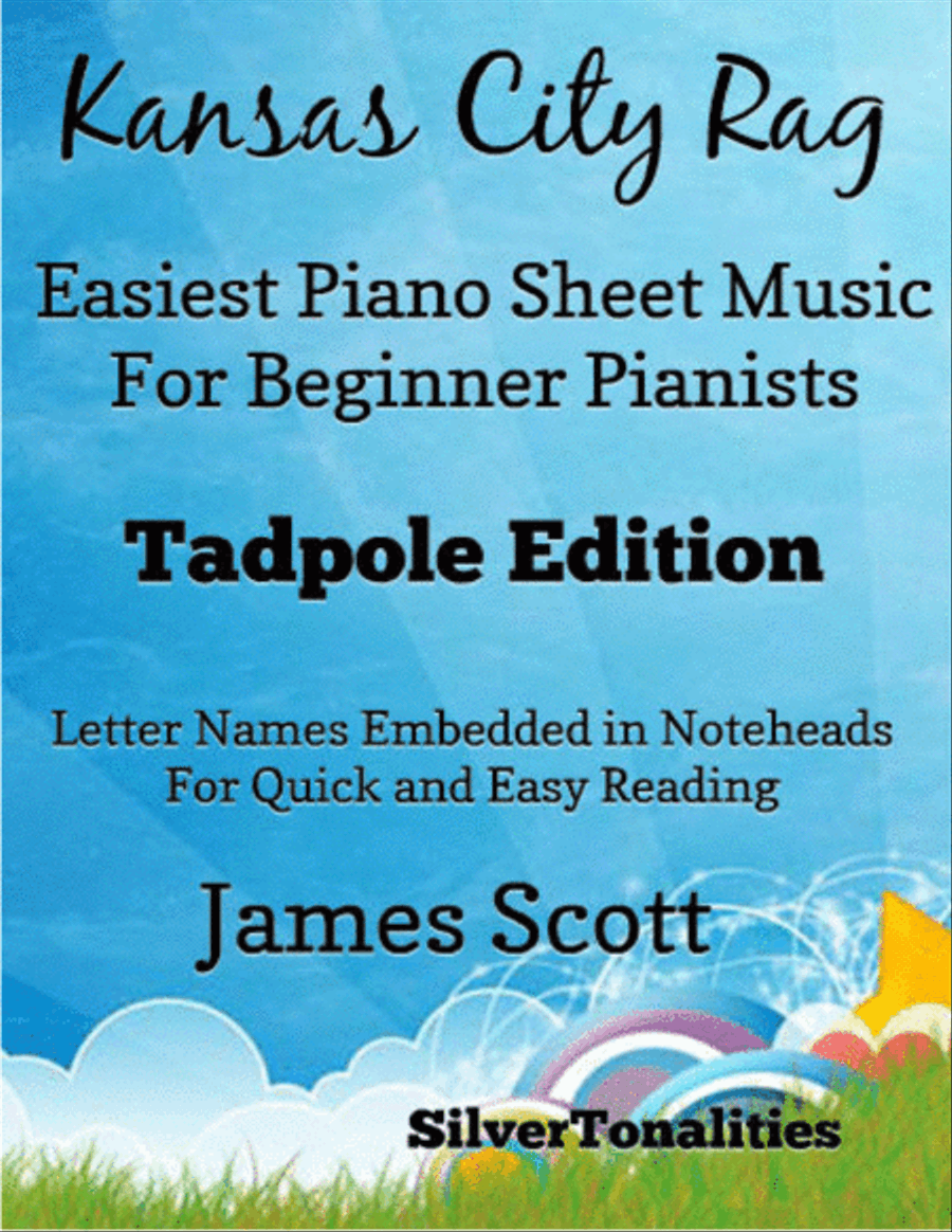Kansas City Rag Easiest Piano Sheet Music for Beginner Pianists 2nd Edition Easy Piano scores gallery preview page 1