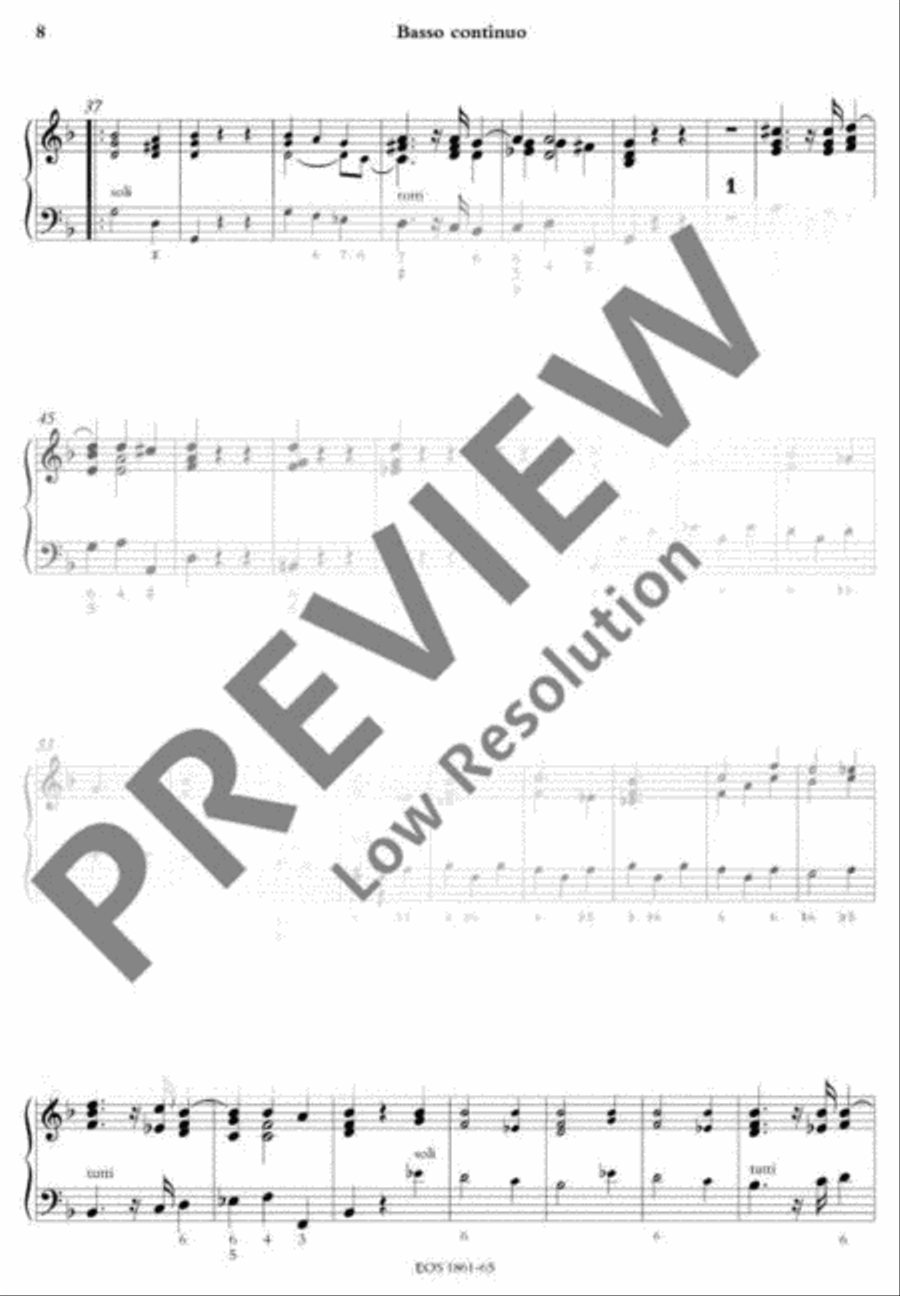 Concerto Grosso Concerto Grosso Basso Continuo scores gallery preview page 7