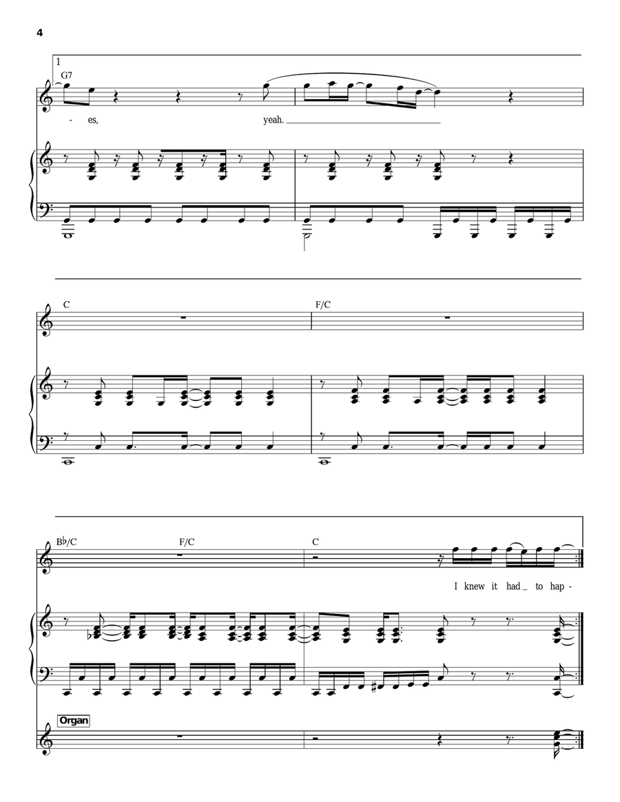 Roll With The Changes Piano scores gallery preview page 4