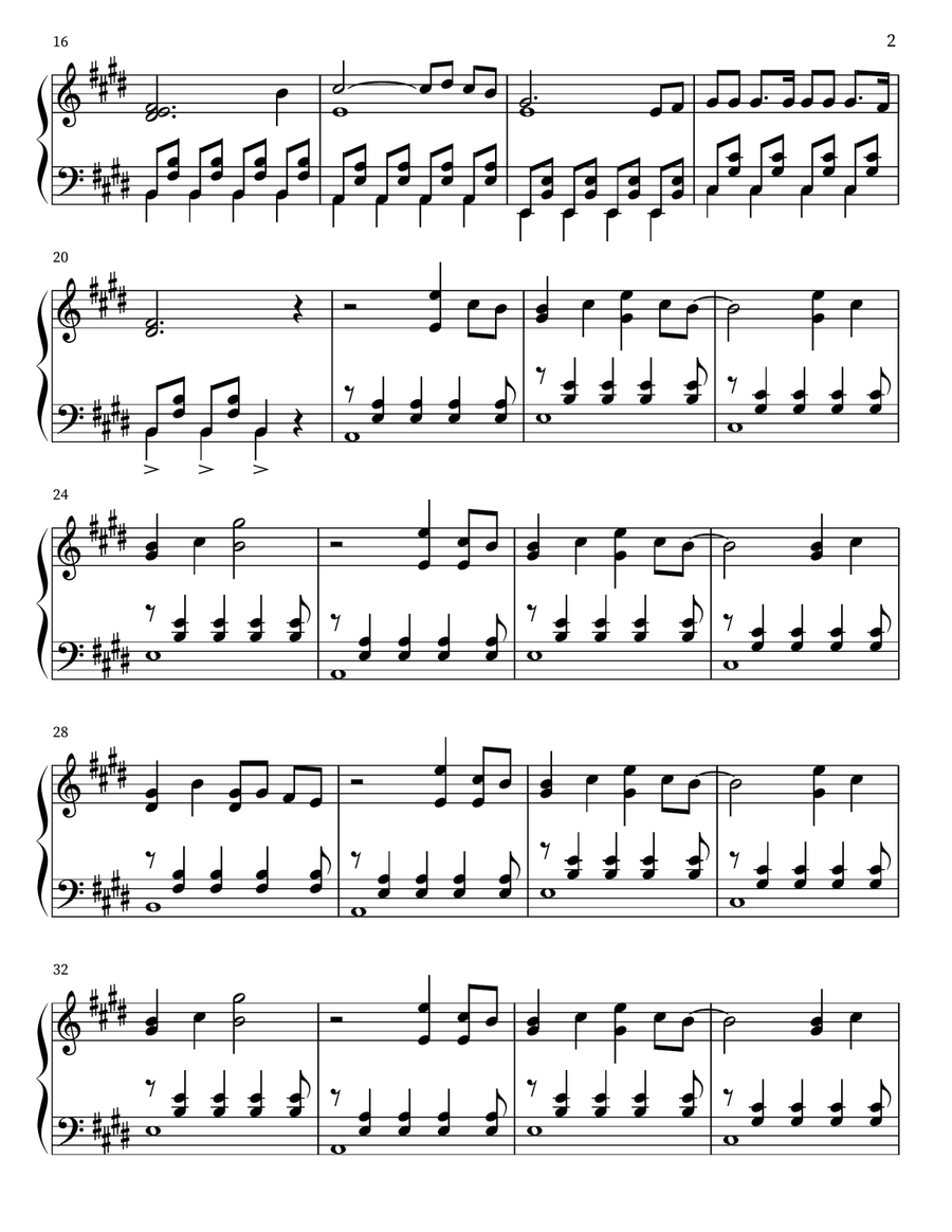 Stargazing Piano scores gallery preview page 2