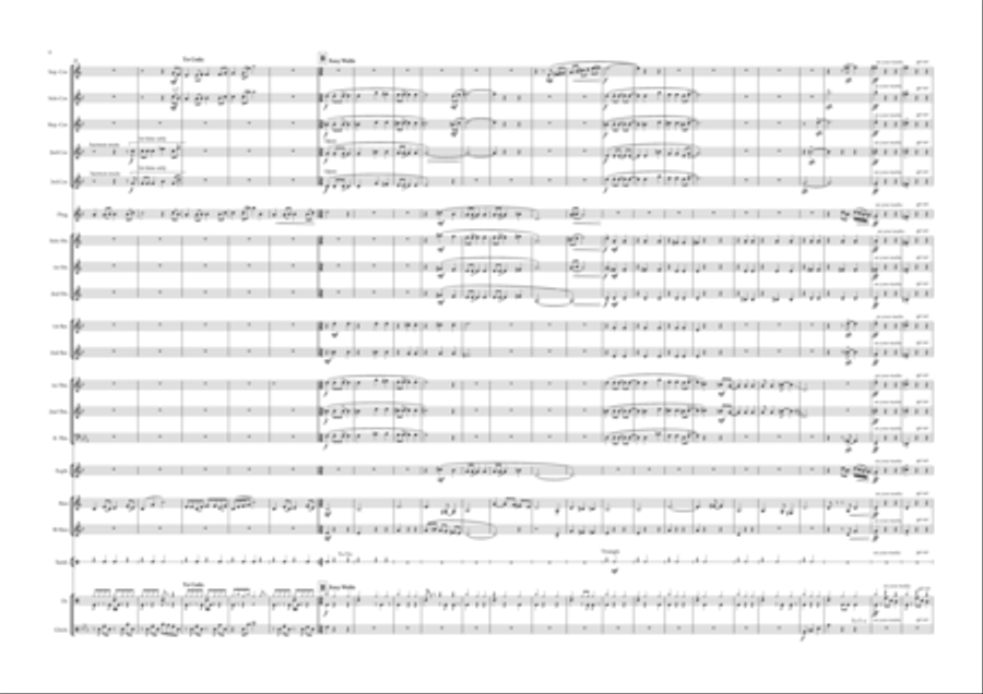Bicycle Race Brass Band scores gallery preview page 4
