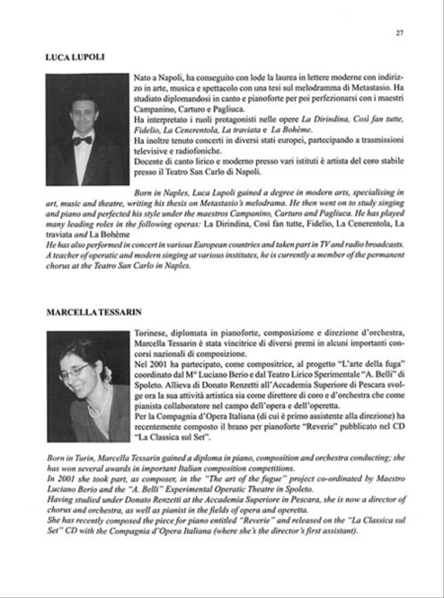 Napoli Recital – Volume 3 Voice scores gallery preview page 5