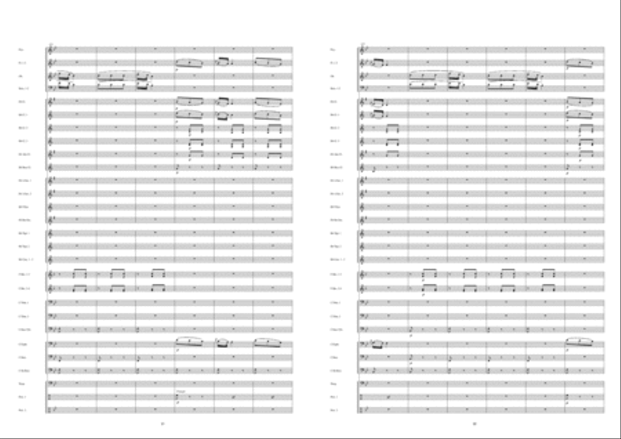 Viva Verdi Fanfare Band scores gallery preview page 12