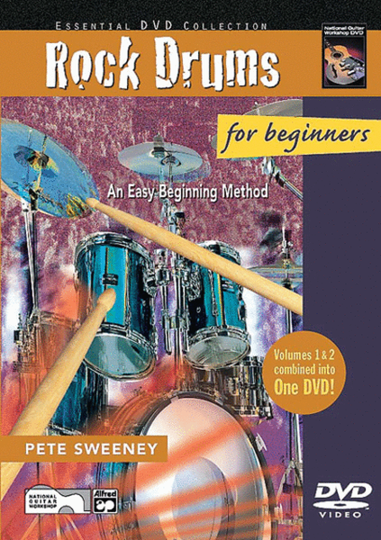Rock Drums for Beginners, Volumes 1 & 2