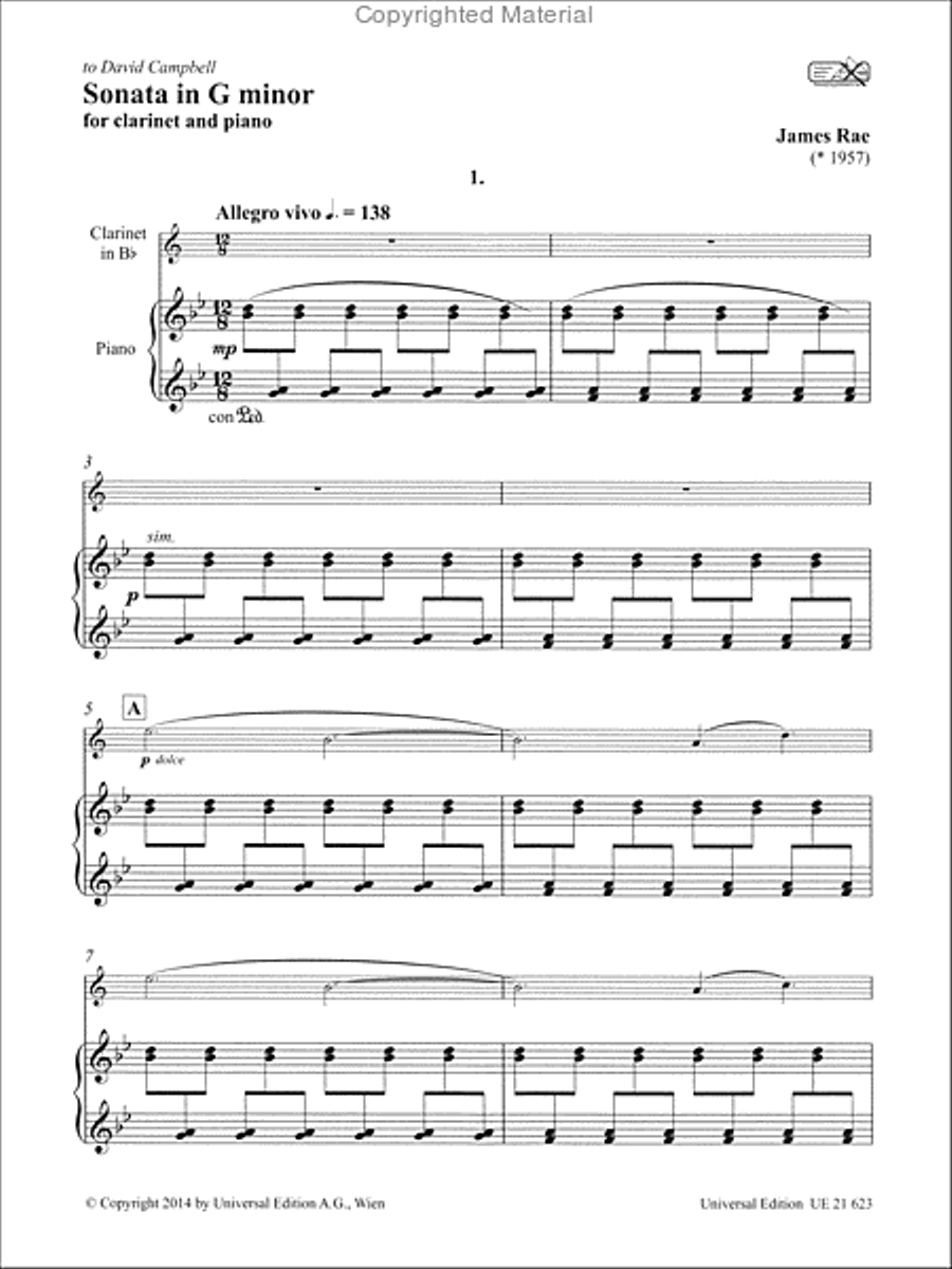 Sonata in G minor Chamber Music scores gallery preview page 2