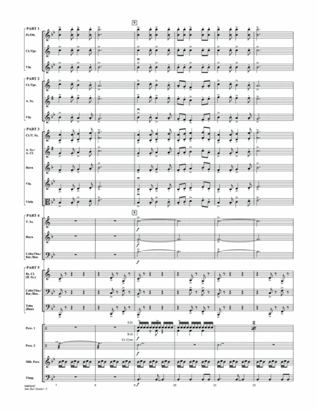 Into the Clouds! - Conductor Score (Full Score)