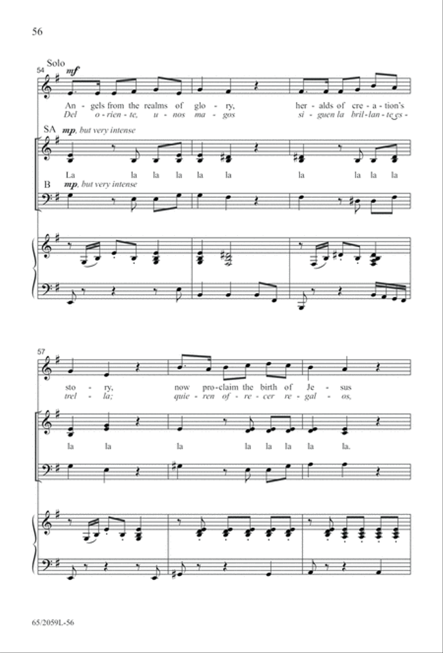 The Christmas Story The Christmas Story 3-Part scores gallery preview page 57