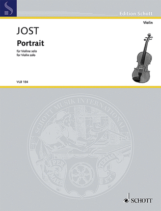 Book cover for Portrait Violin Solo