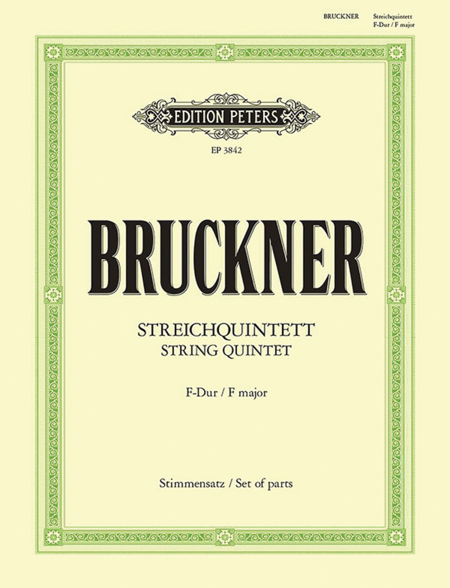String Quintet in F String Quintet scores gallery preview page 1