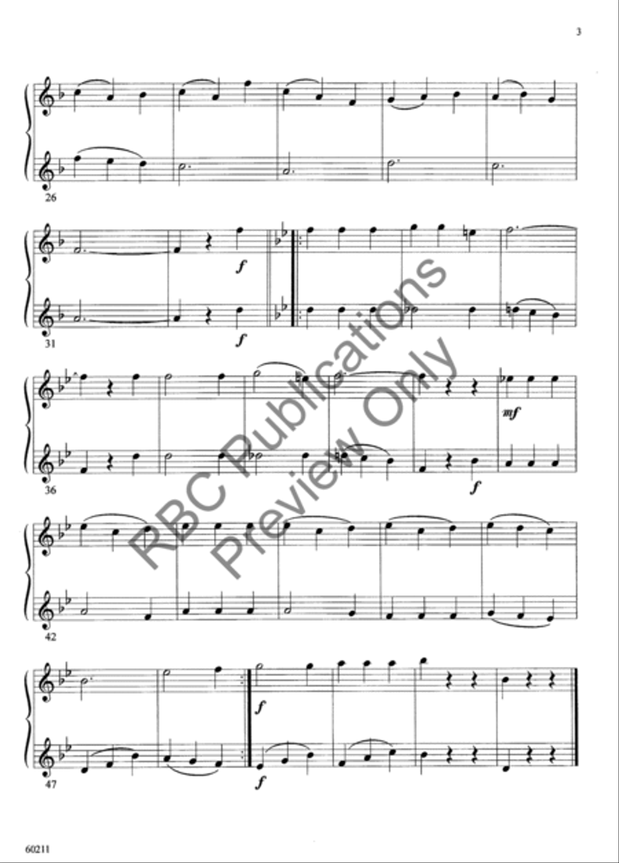 Clarinet Duets Vol 1 Choir scores gallery preview page 6