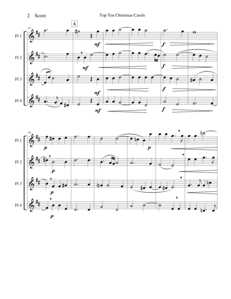 O Magnum Mysterium - Gabrieli - for flute quartet image number null