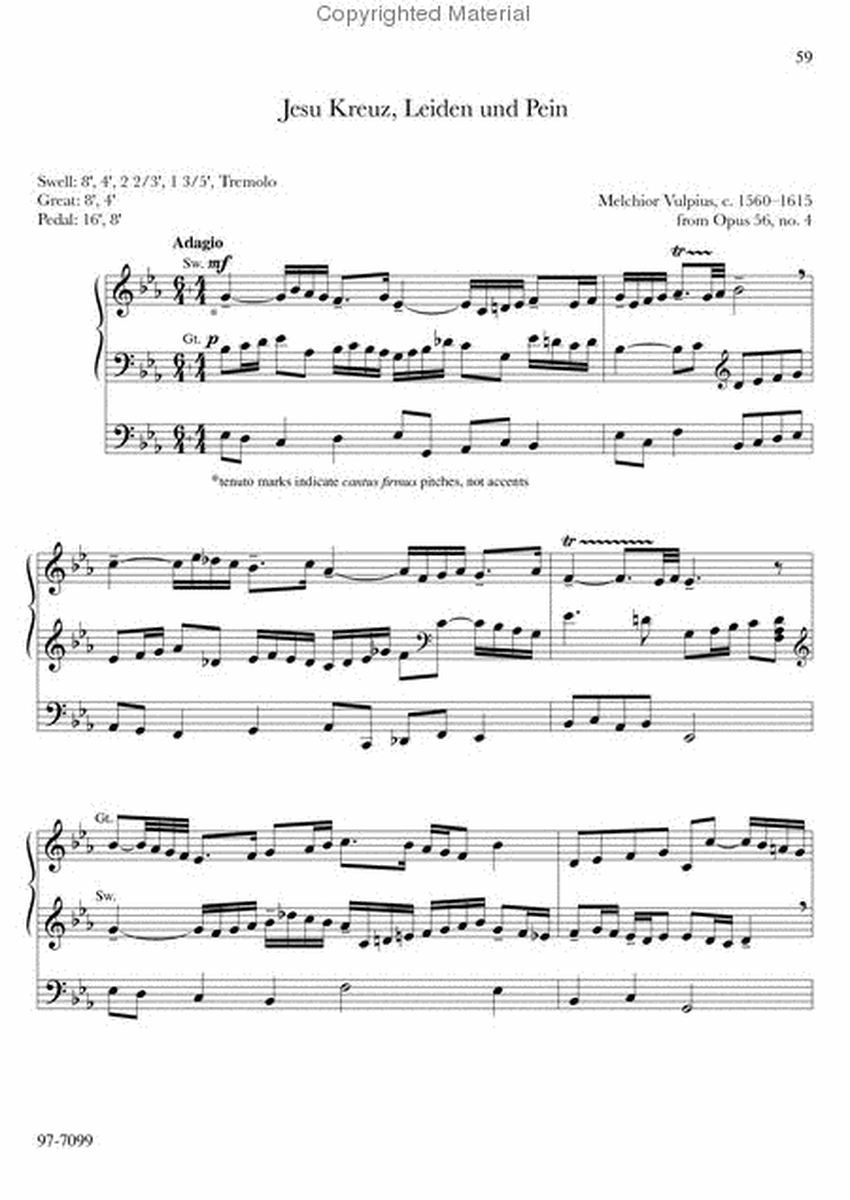 Master Organ Works of Jan Bender, Volume 2: Chorale Preludes for Organ (A-L) image number null