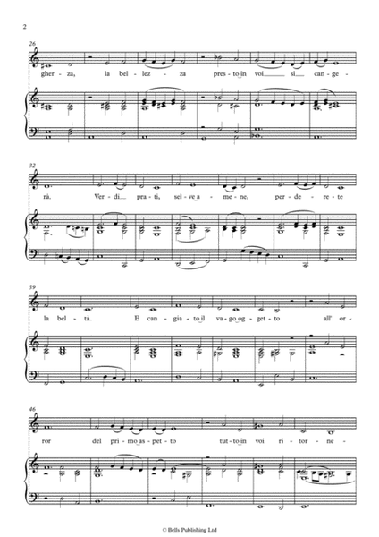 Verdi prati (C Major)