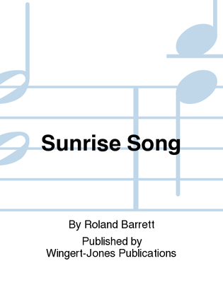 Sunrise Song - Full Score