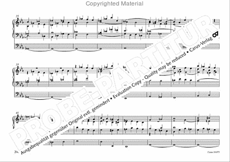Freiburger Orgelbuch: Stammteil Organ Solo scores gallery preview page 201