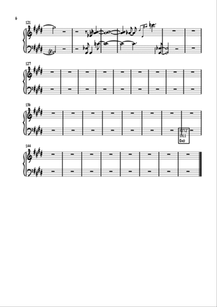 My Heart Will Go On (love Theme From 'titanic') Piano Solo scores gallery preview page 6