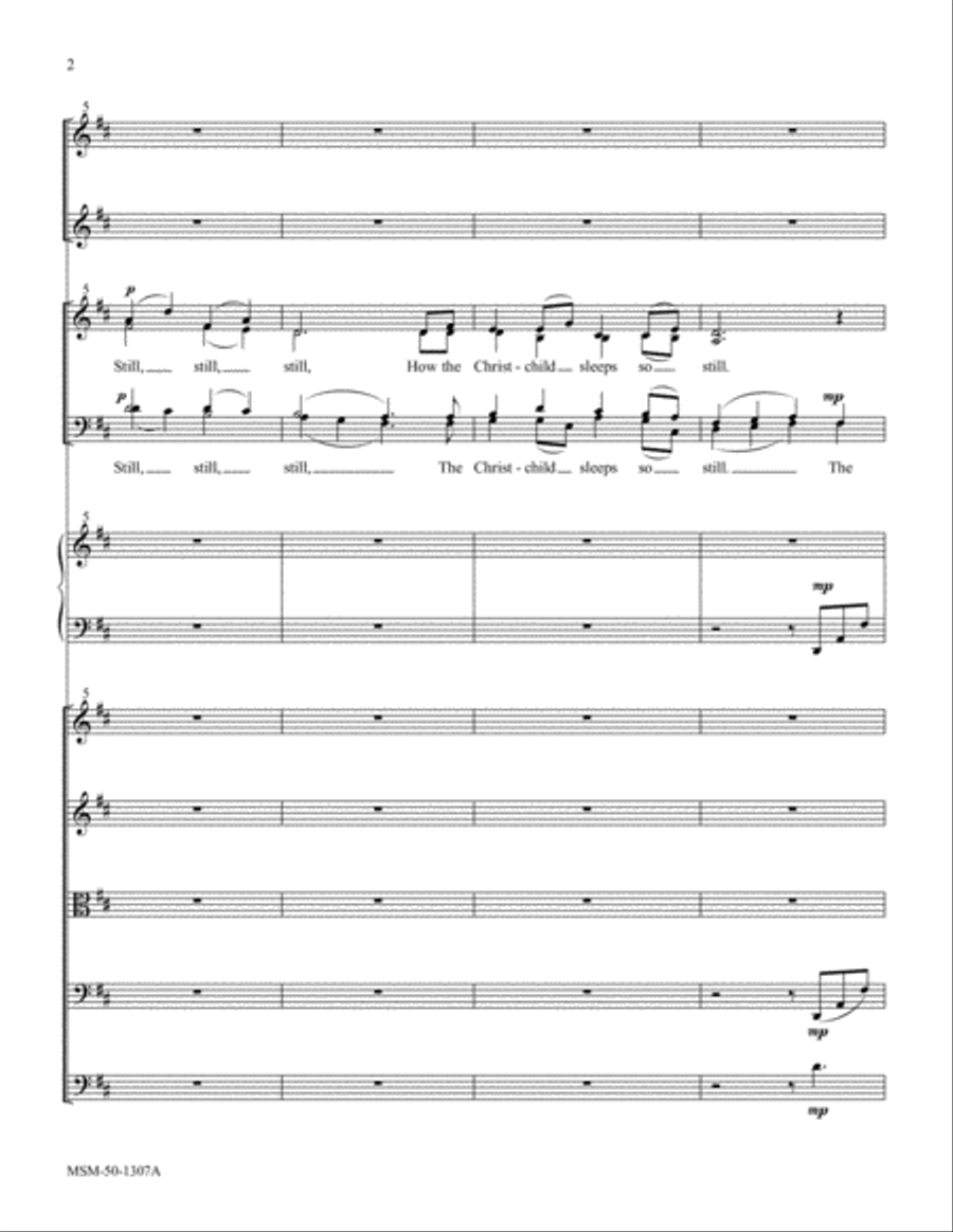 Still, Still, Still Still, Still, Still Choir scores gallery preview page 2