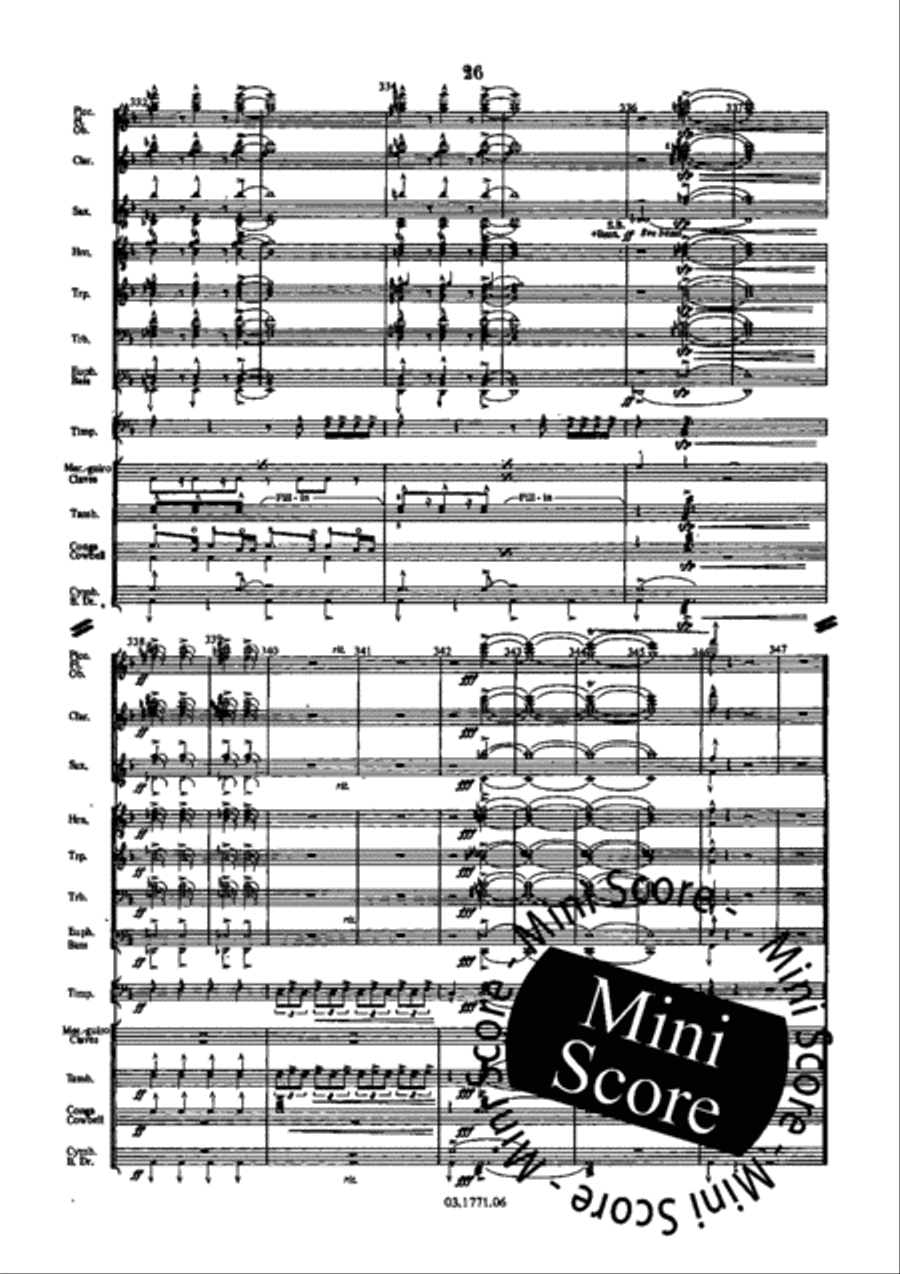 Eviva Caecilia Big Band scores gallery preview page 28